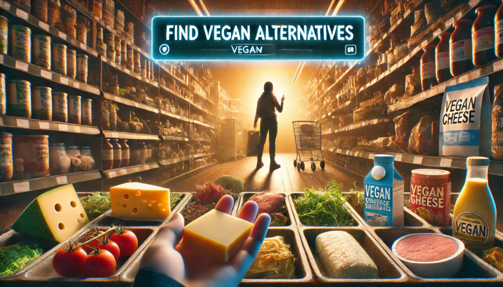 7. Find Vegan Alternatives